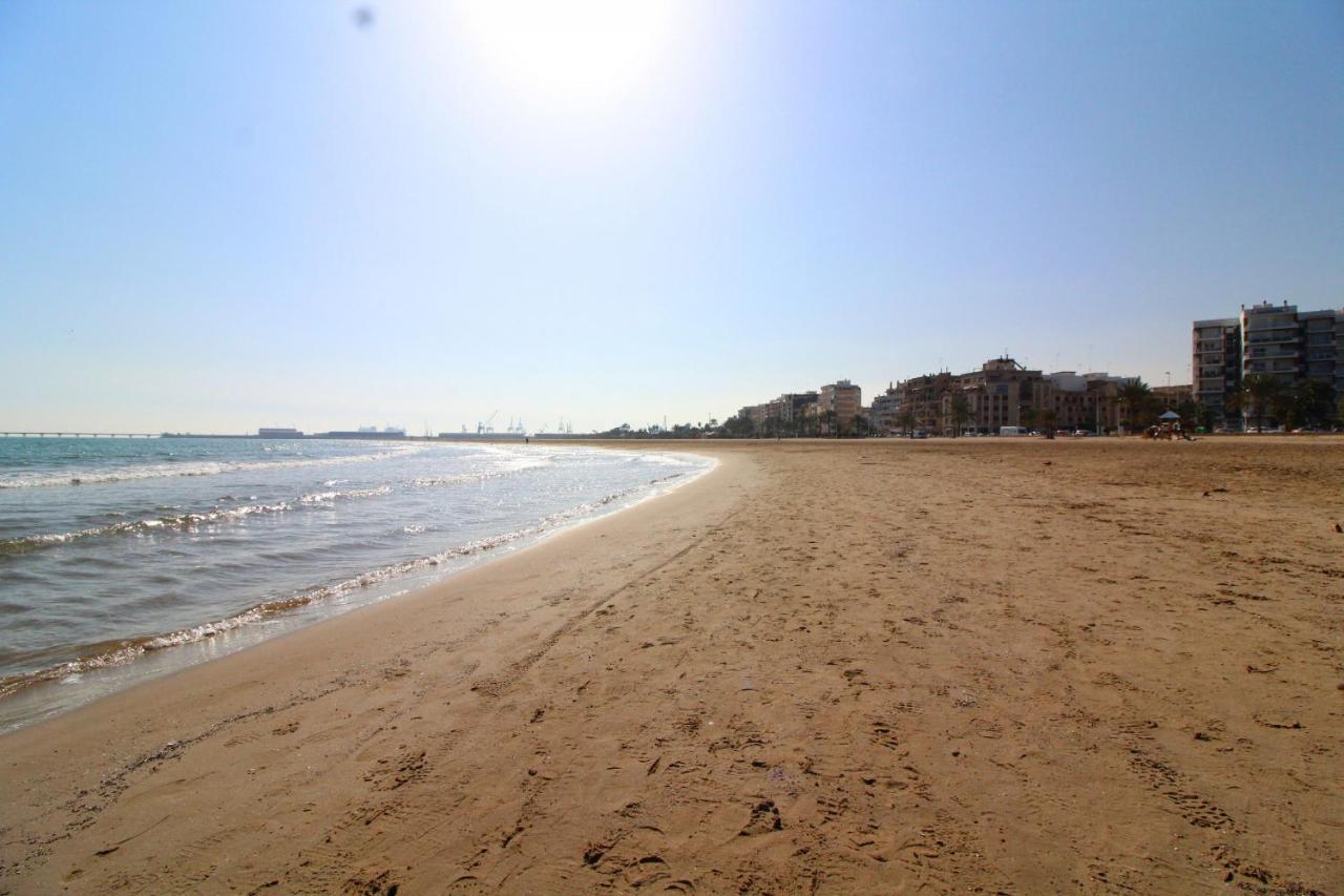 Global Properties, Estudio Para Parejas En La Playa Del Sagunto Eksteriør bilde
